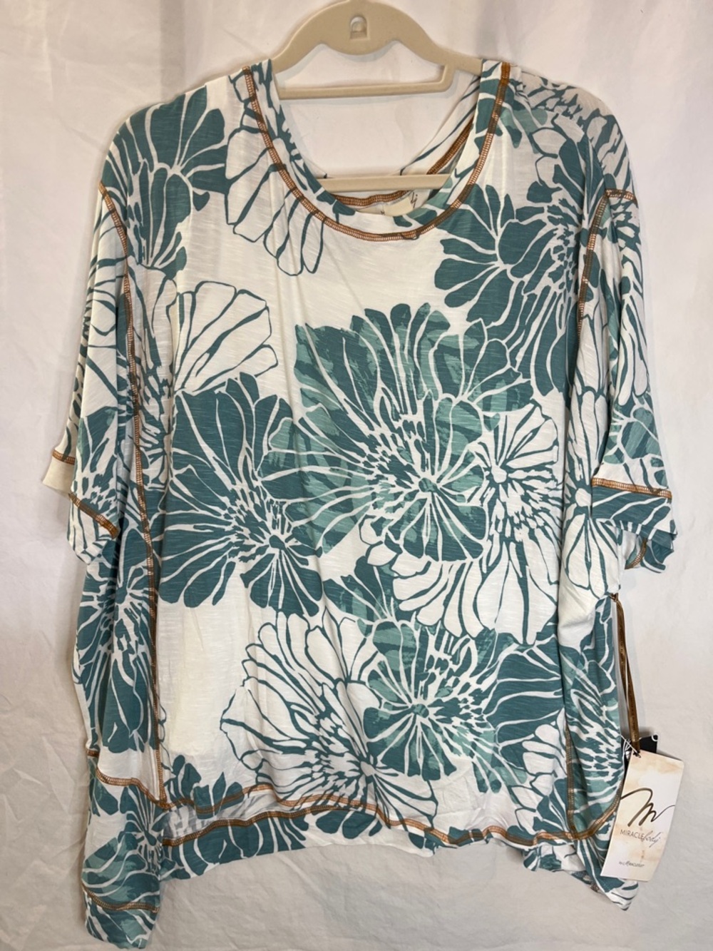 Miracle Body Lightweight Floral Top